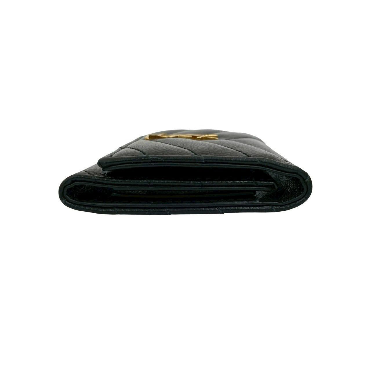 Yves Saint Laurent Yves Saint Laurent Black Leather Size ONE SIZE - 5 Thumbnail