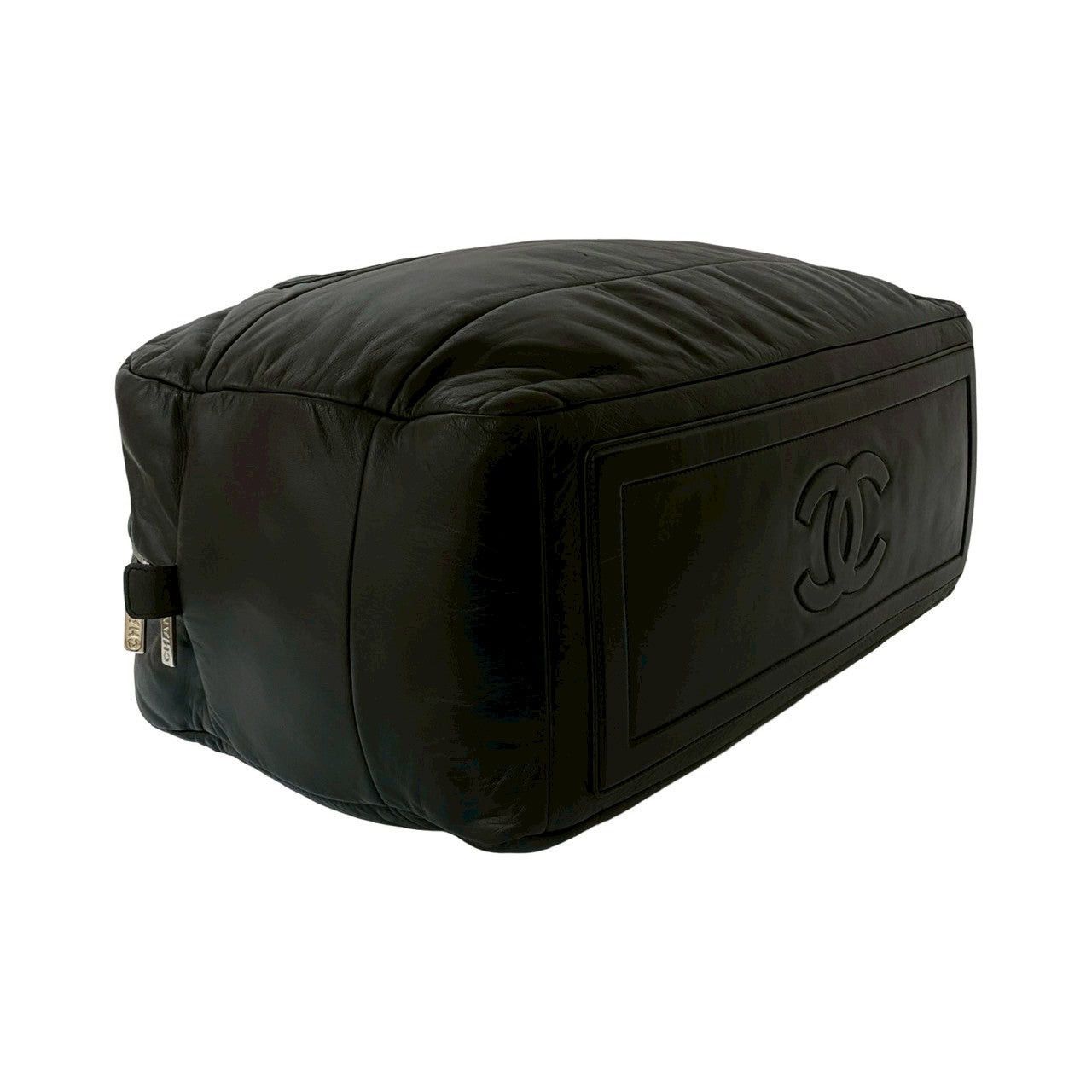 Chanel Chanel Handbag Black Leather Size ONE SIZE - 7 Thumbnail