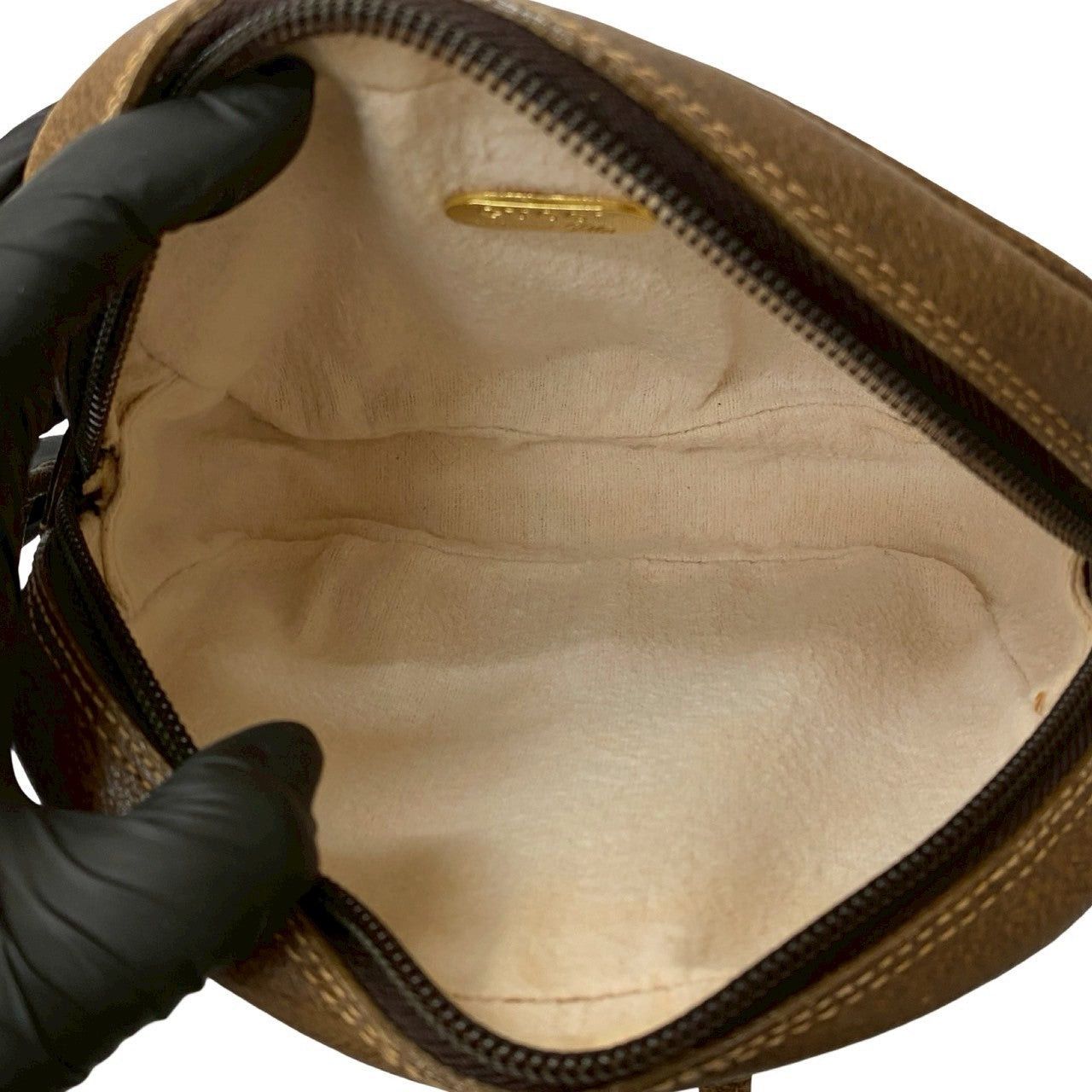 Gucci Gucci Shoulder Bag Brown Leather Size ONE SIZE - 9 Thumbnail