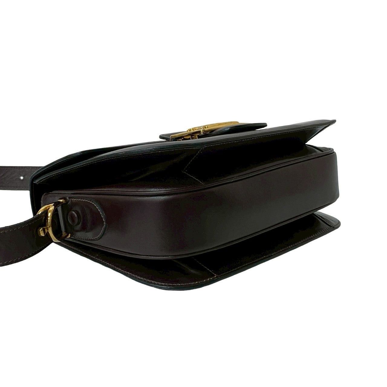 Celine Celine Shoulder Bag Brown Leather Size ONE SIZE - 7 Thumbnail