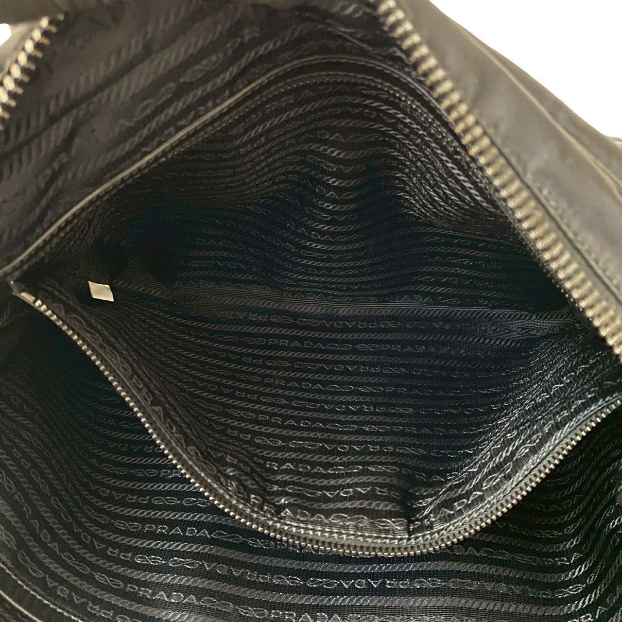 Prada Prada Shoulder Bag Black Synthetic Size ONE SIZE - 10 Thumbnail