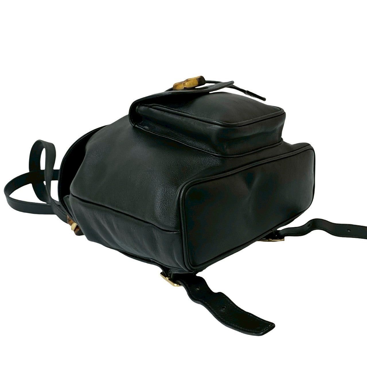 Gucci Gucci Backpack Black Leather Size ONE SIZE - 7 Thumbnail