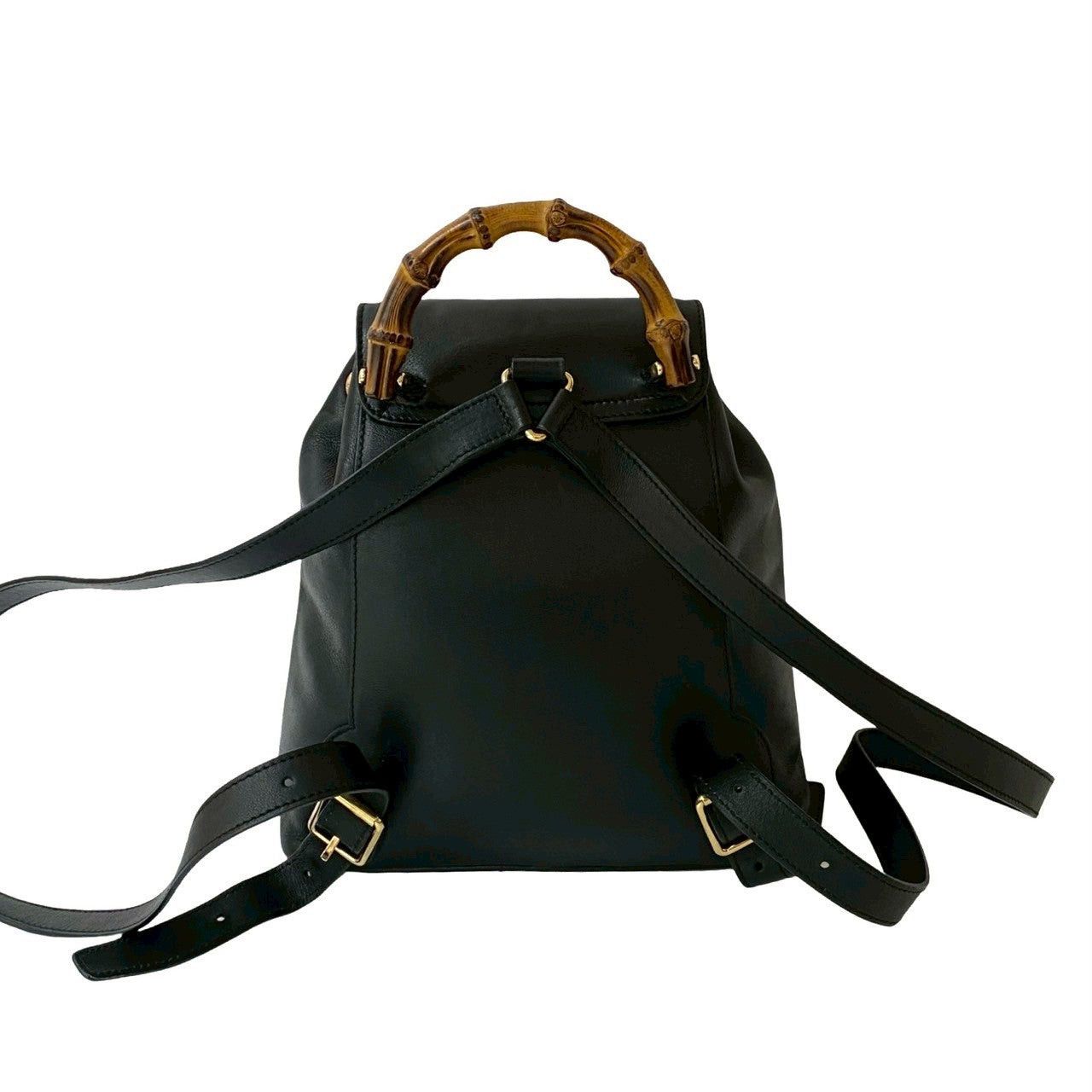 Gucci Gucci Backpack Black Leather Size ONE SIZE - 3 Thumbnail