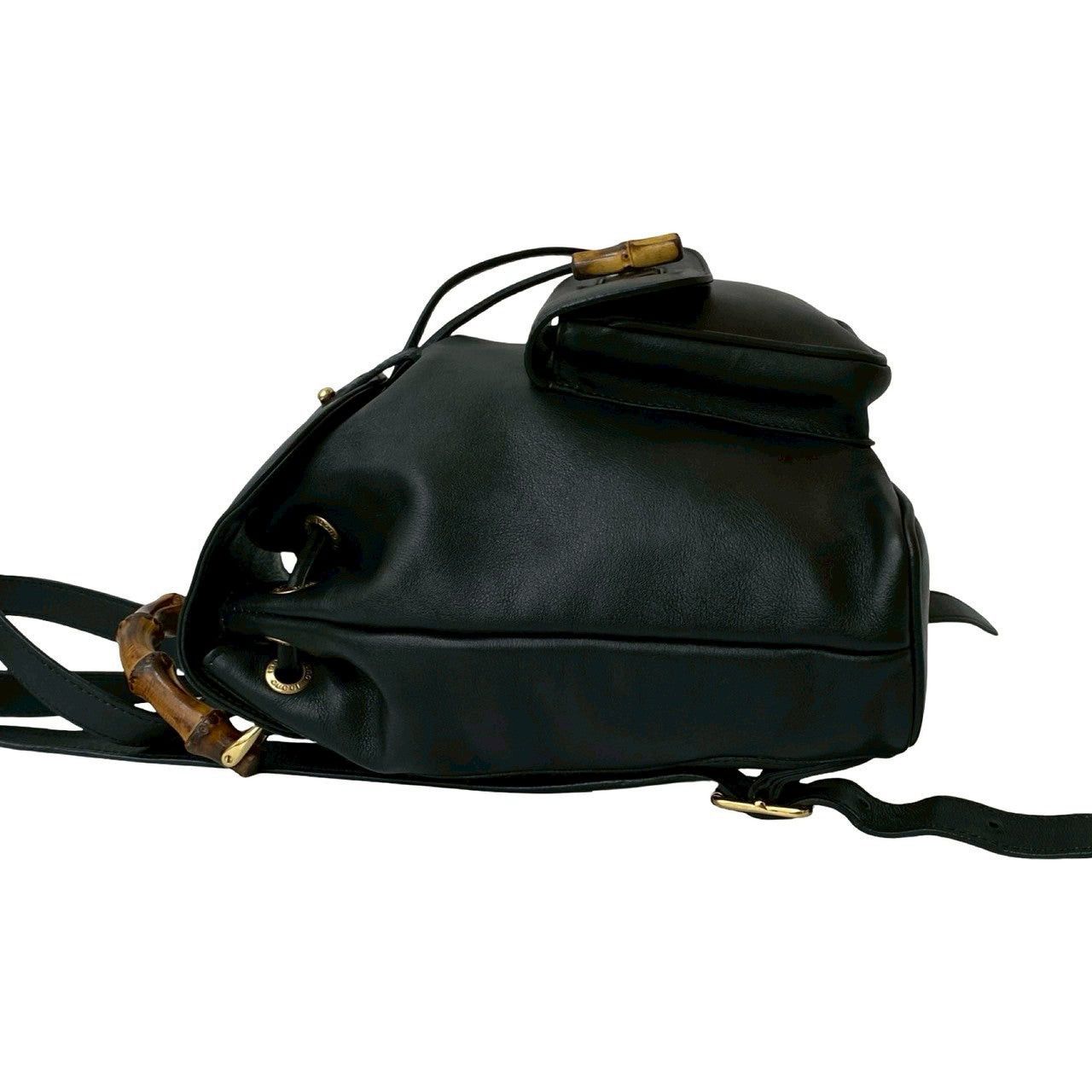 Gucci Gucci Backpack Black Leather Size ONE SIZE - 5 Thumbnail