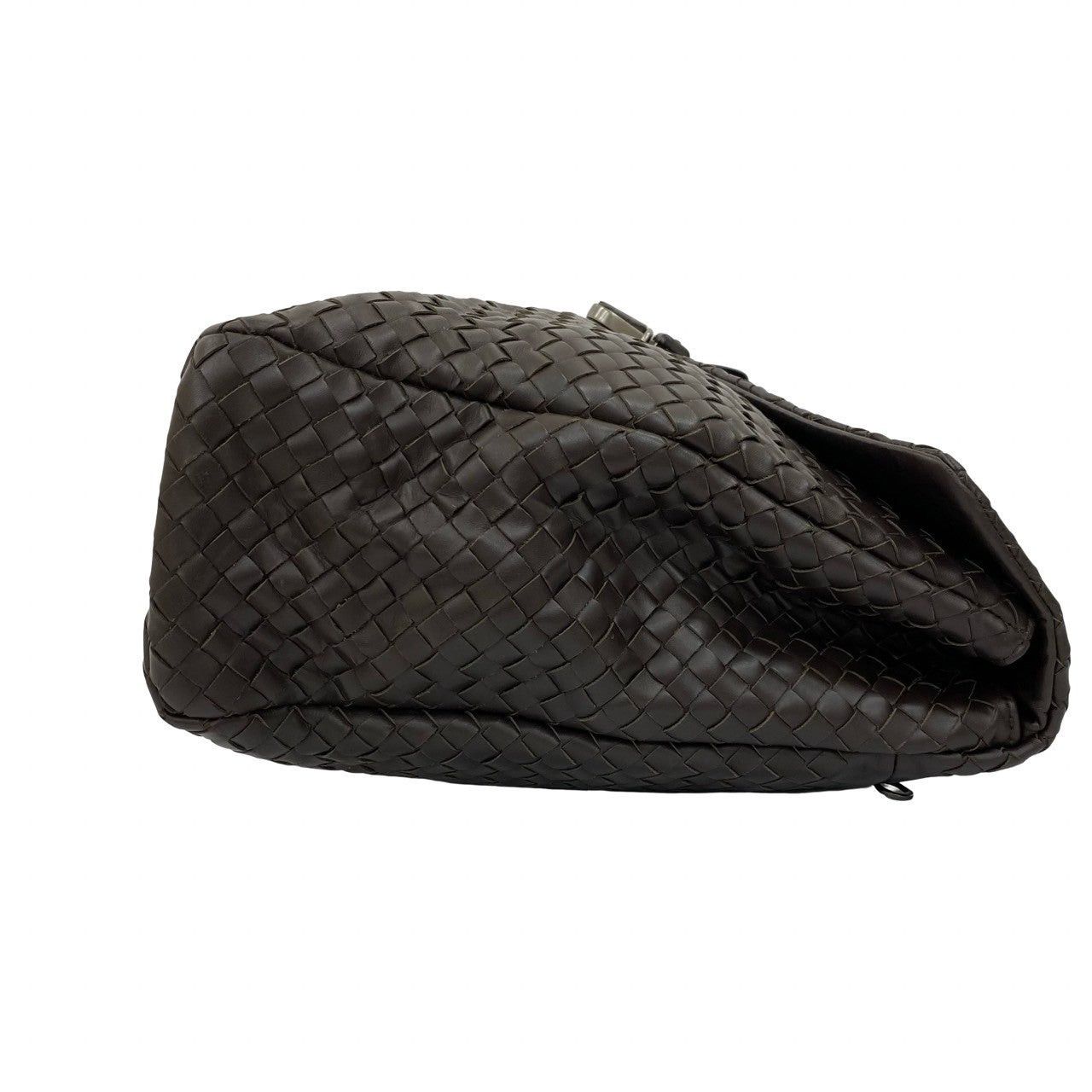Bottega Veneta Bottega Veneta Handbag Brown Leather Size ONE SIZE - 6 Thumbnail