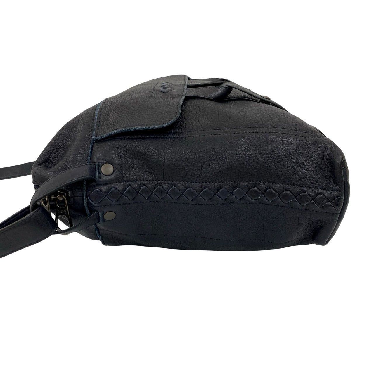 Bottega Veneta Bottega Veneta Shoulder Bag Blue Leather Size ONE SIZE - 5 Thumbnail