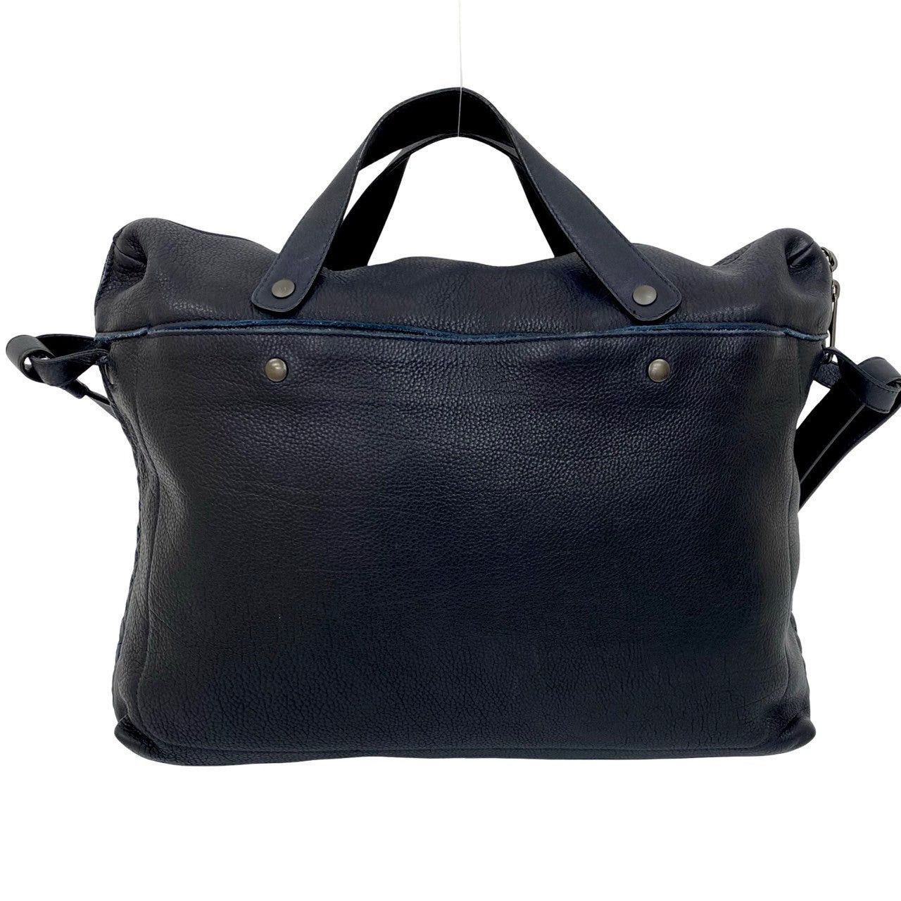 Bottega Veneta Bottega Veneta Shoulder Bag Blue Leather Size ONE SIZE - 3 Thumbnail
