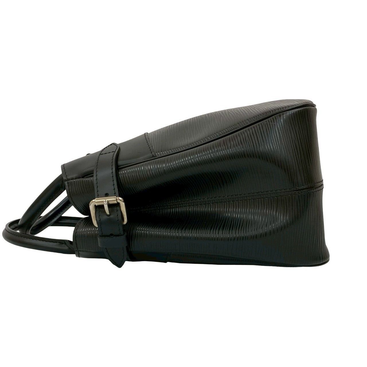 Louis Vuitton Louis Vuitton Handbag Black Leather Size ONE SIZE - 5 Thumbnail