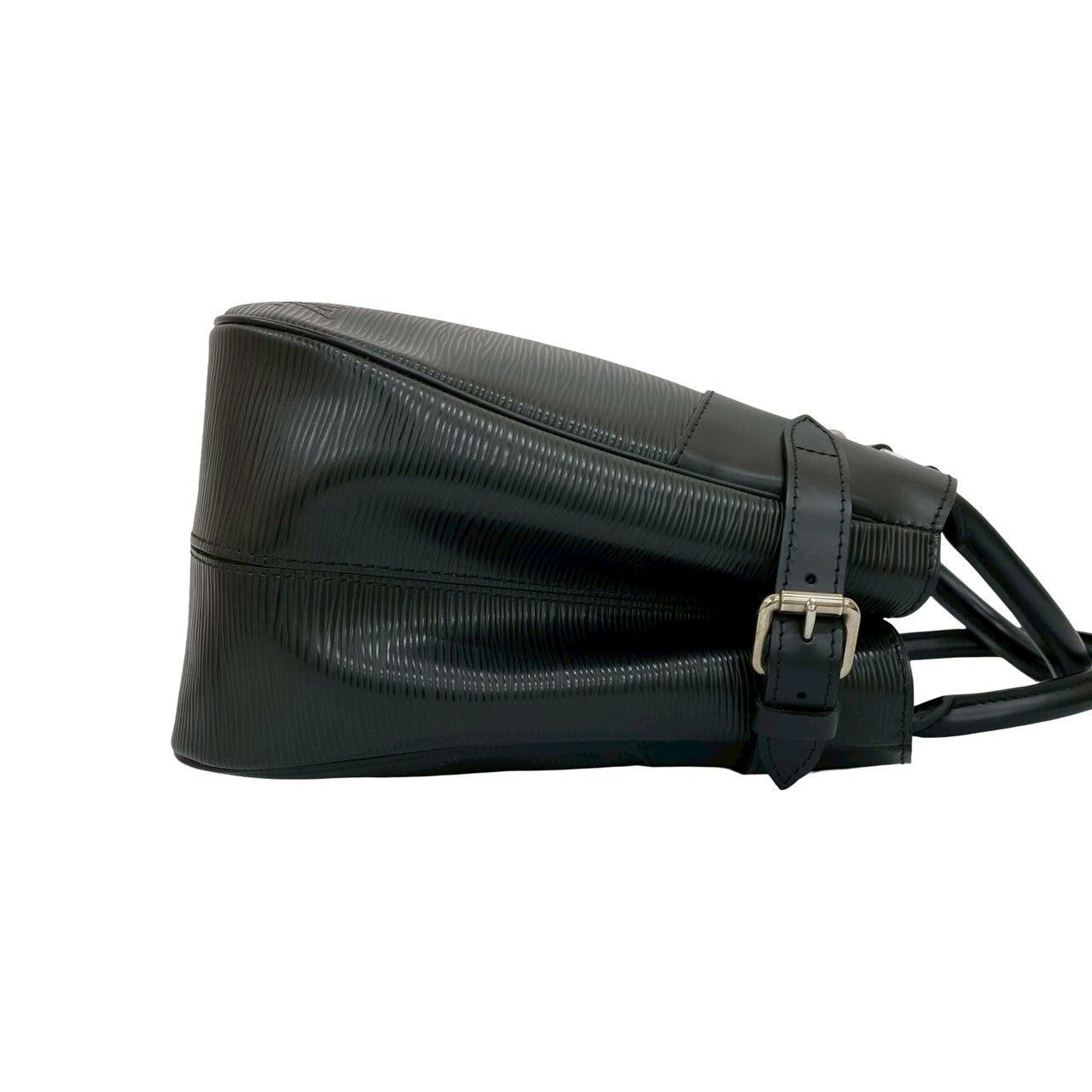 Louis Vuitton Louis Vuitton Handbag Black Leather Size ONE SIZE - 6 Thumbnail