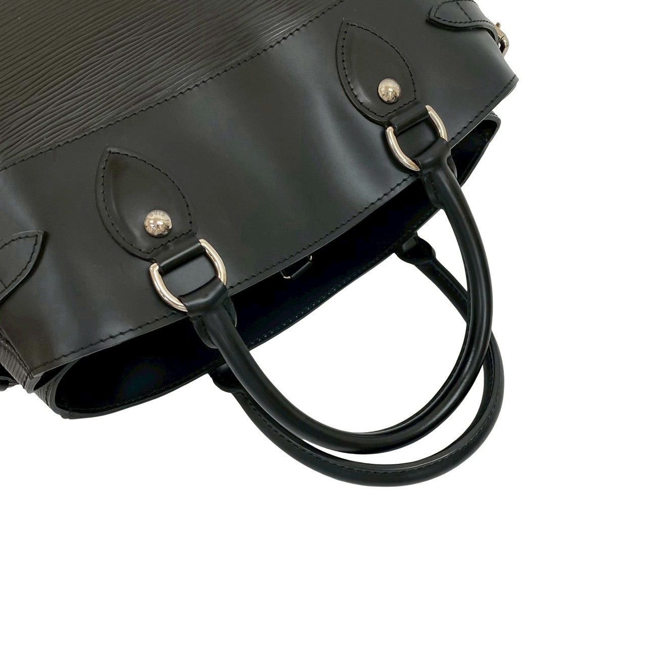 Louis Vuitton Louis Vuitton Handbag Black Leather Size ONE SIZE - 4 Thumbnail