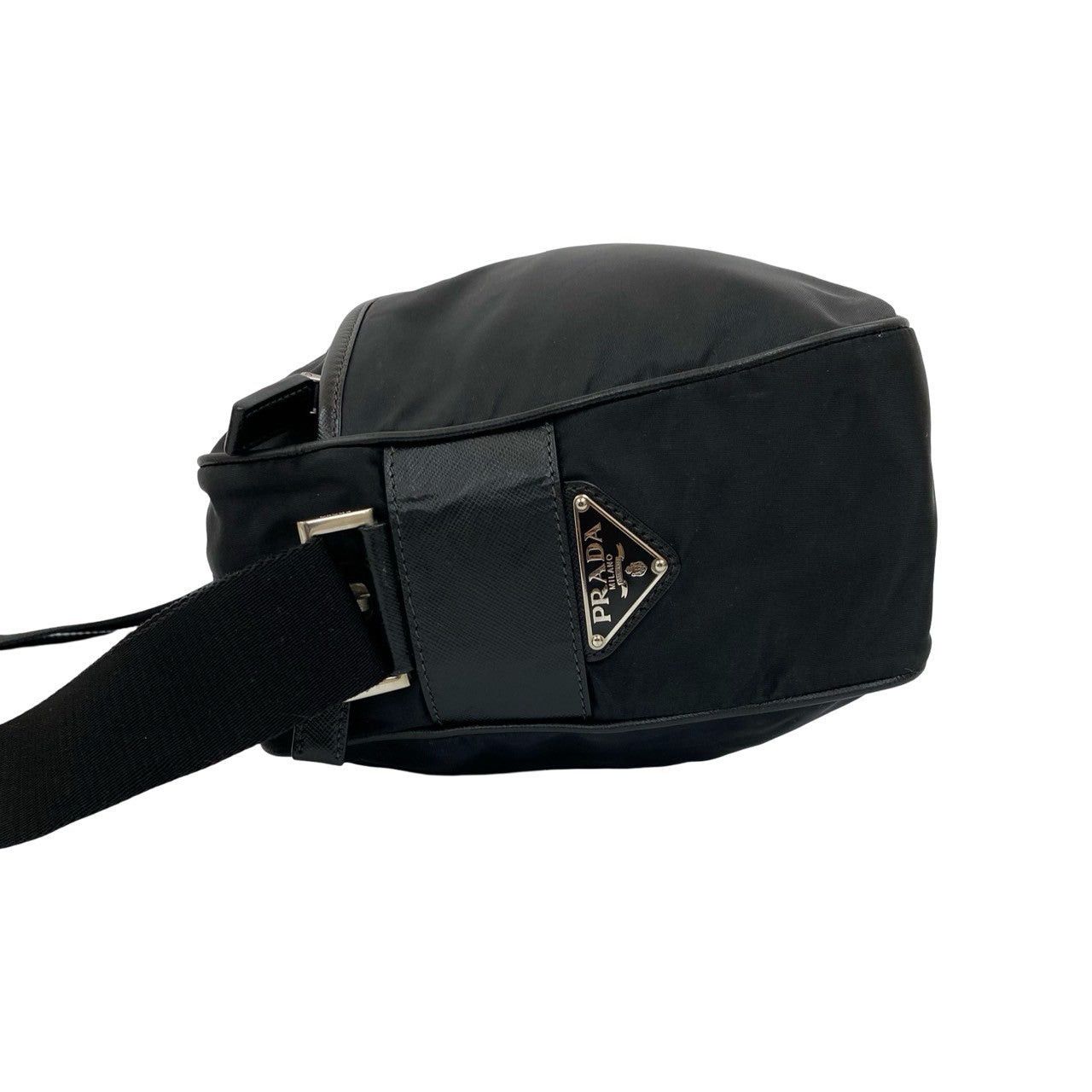 Prada Prada Shoulder Bag Black Leather Size ONE SIZE - 5 Thumbnail