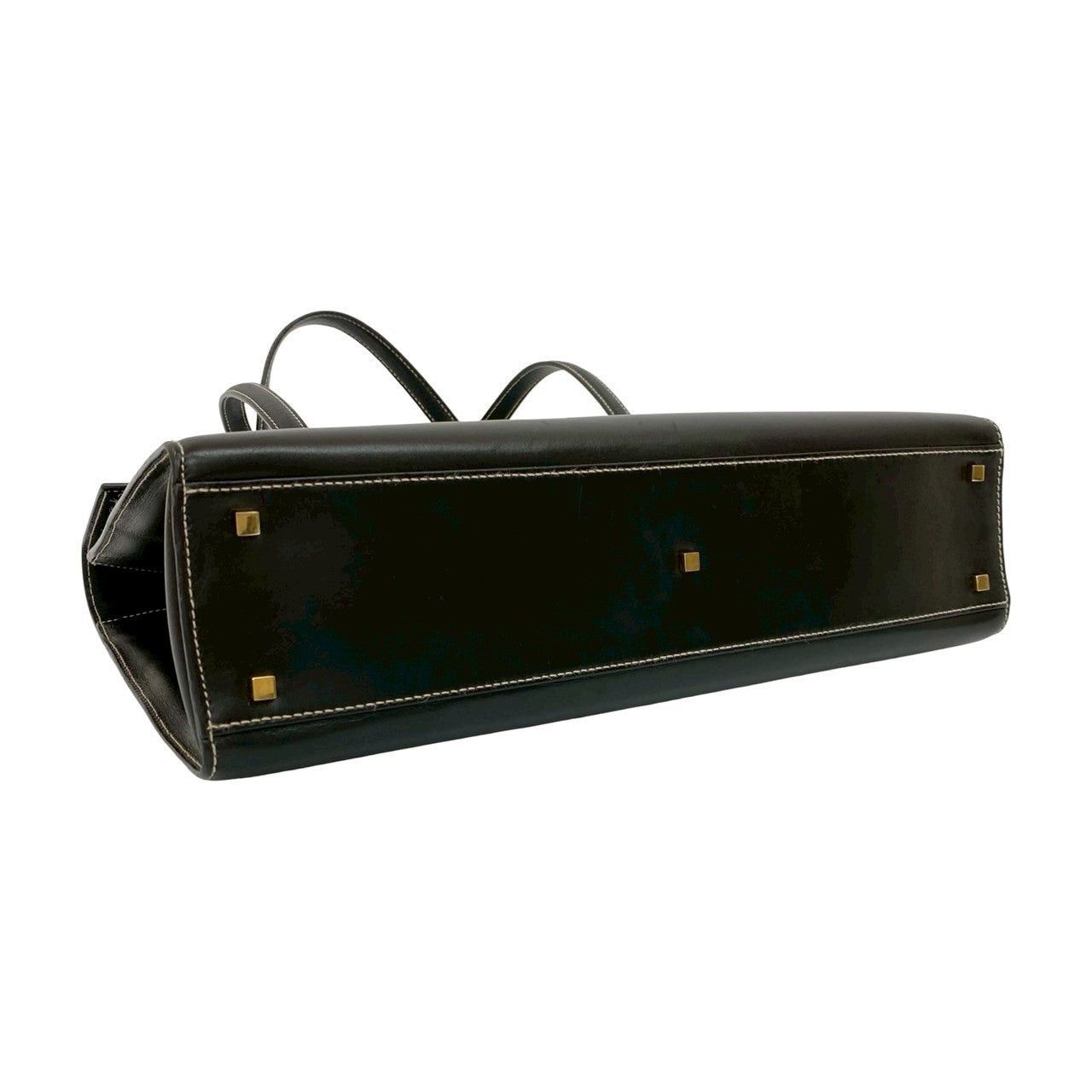 Gucci Gucci Handbag Black Leather Size ONE SIZE - 7 Thumbnail