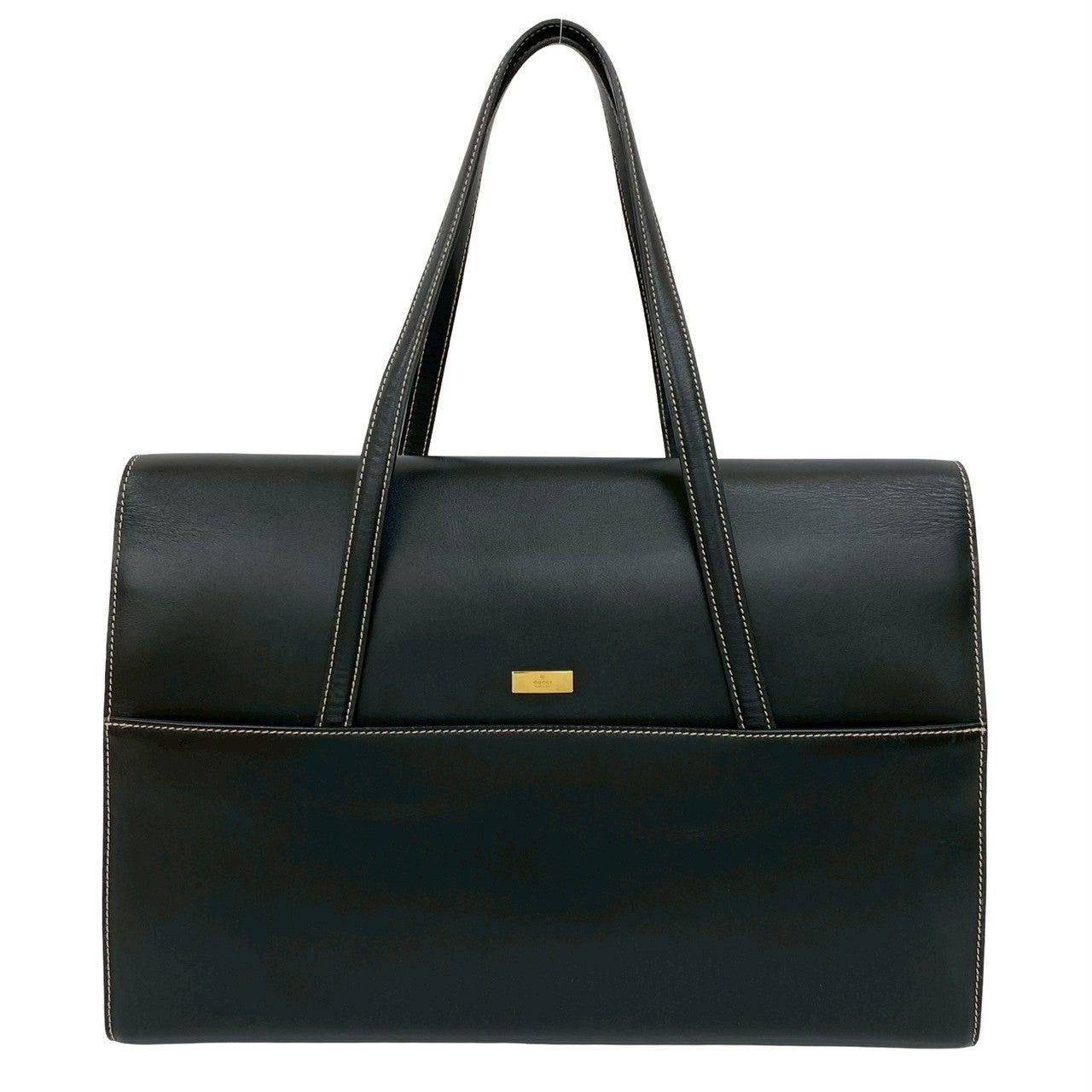 Gucci Gucci Handbag Black Leather Size ONE SIZE - 3 Thumbnail
