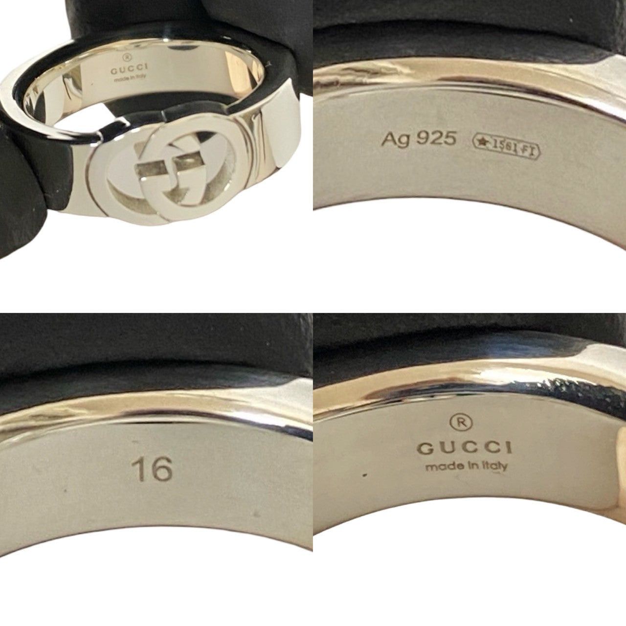 Gucci Gucci Ring Silver Silver Size ONE SIZE - 3 Thumbnail