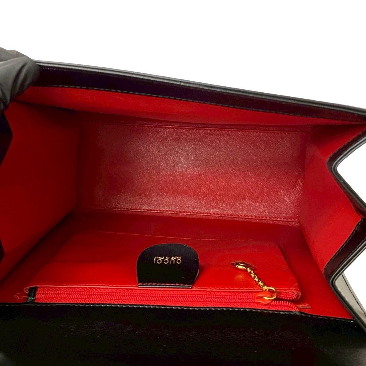 Gucci Gucci Handbag Black Leather Size ONE SIZE - 9 Thumbnail