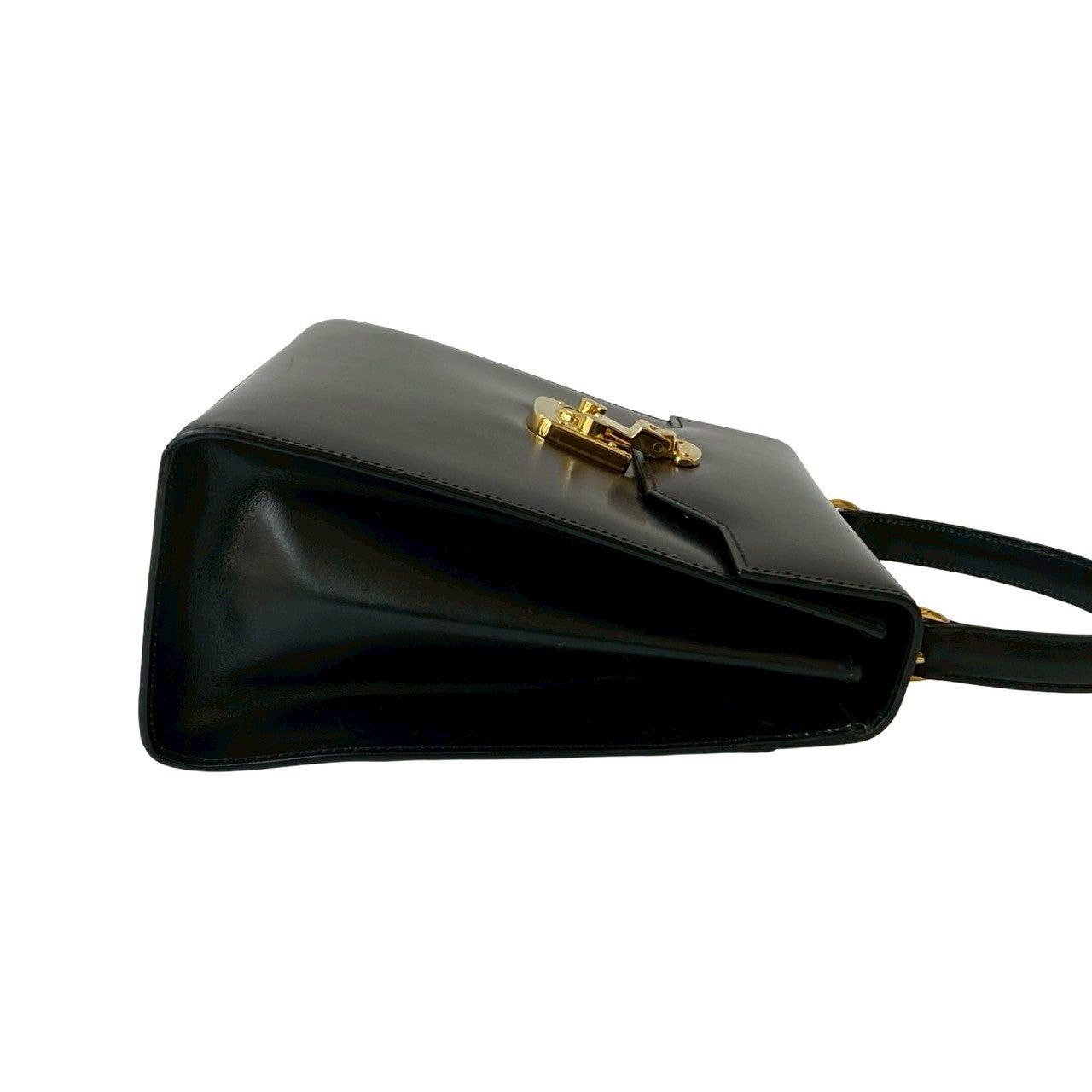 Gucci Gucci Handbag Black Leather Size ONE SIZE - 6 Thumbnail