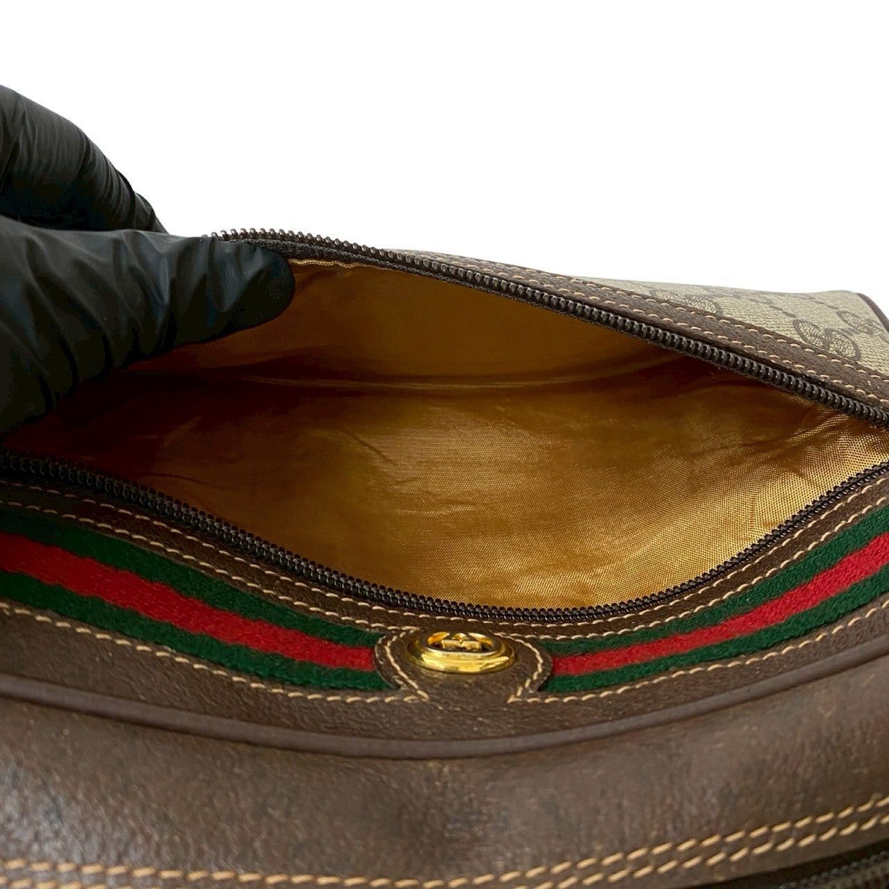 Gucci Gucci Shoulder Bag Brown Leather Size ONE SIZE - 10 Thumbnail