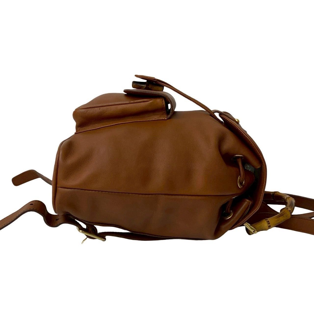 Gucci Gucci Backpack Brown Leather Size ONE SIZE - 6 Thumbnail