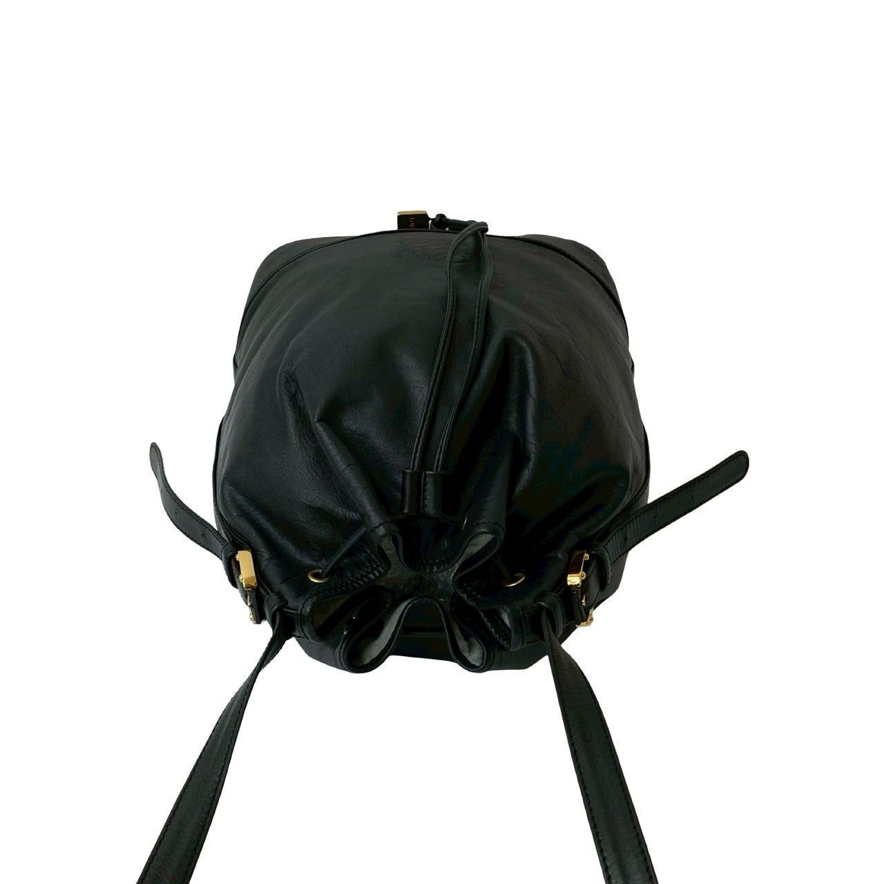 Loewe Loewe Shoulder Bag Black Leather Size ONE SIZE - 4 Thumbnail