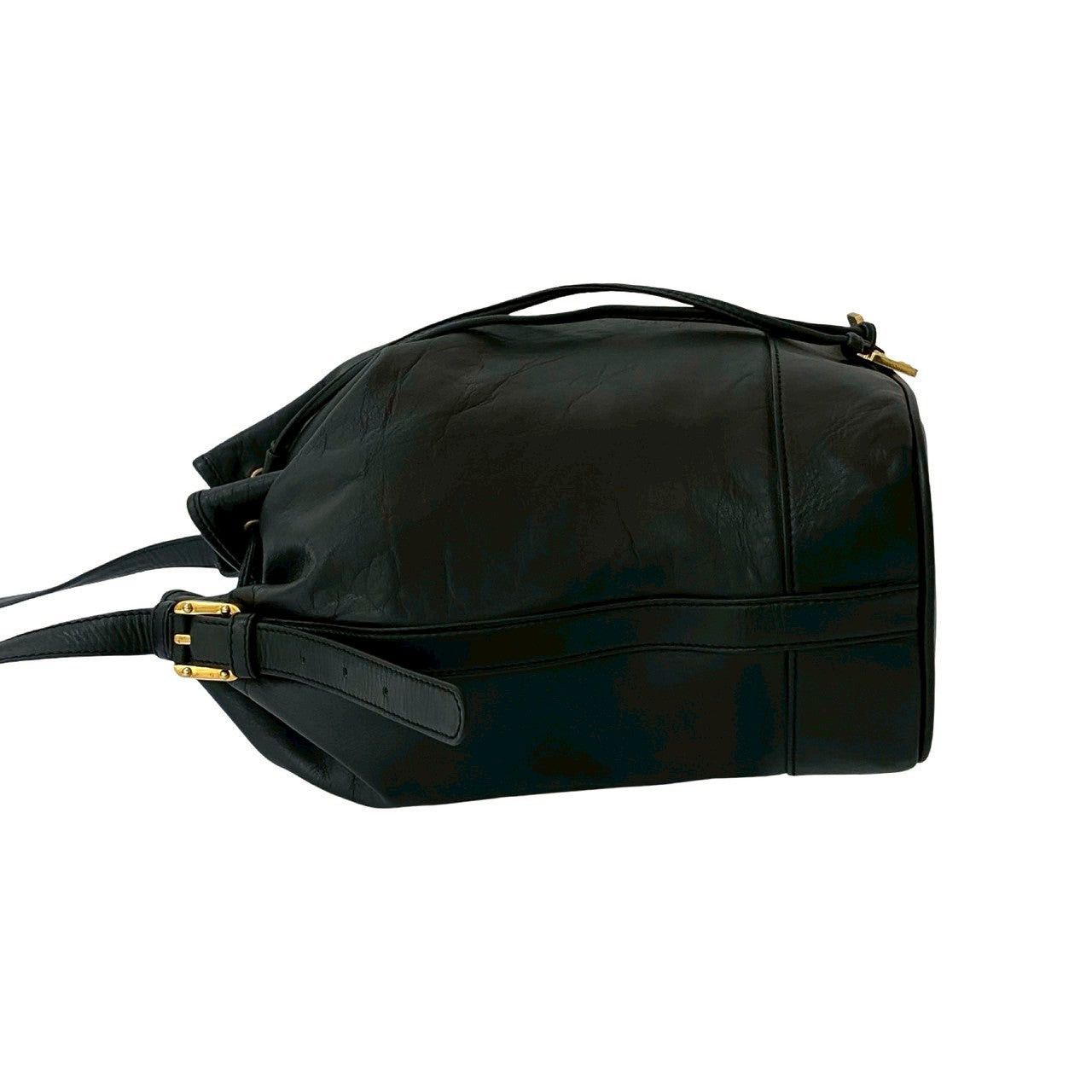 Loewe Loewe Shoulder Bag Black Leather Size ONE SIZE - 5 Thumbnail