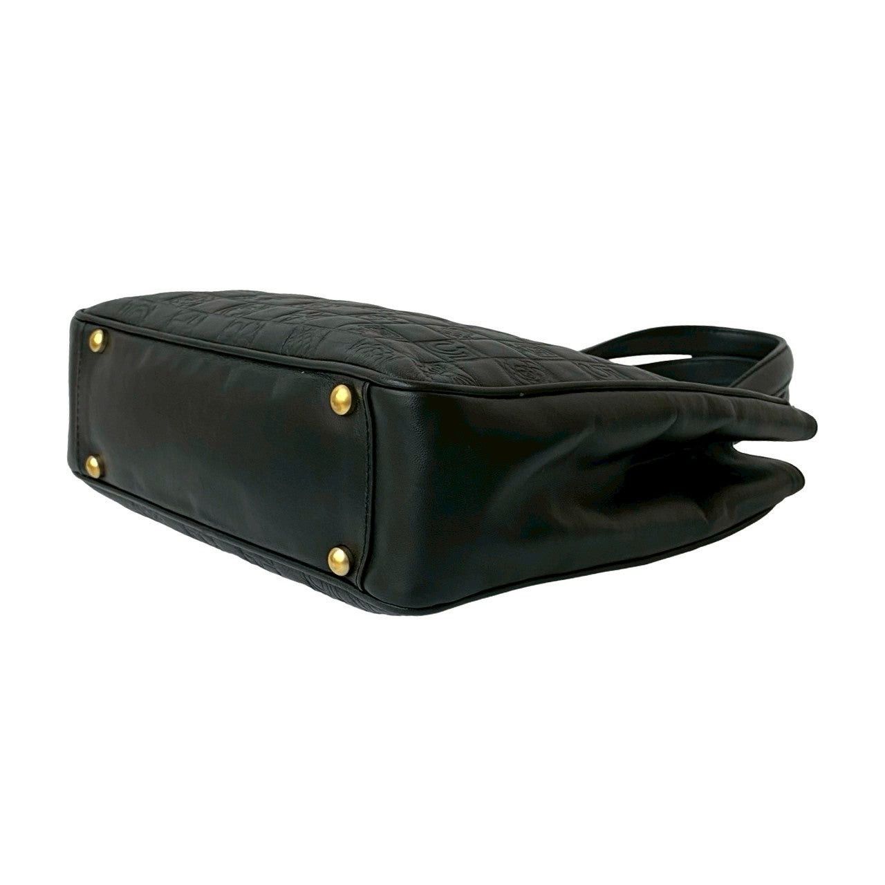 Chanel Chanel Handbag Black Leather Size ONE SIZE - 8 Thumbnail