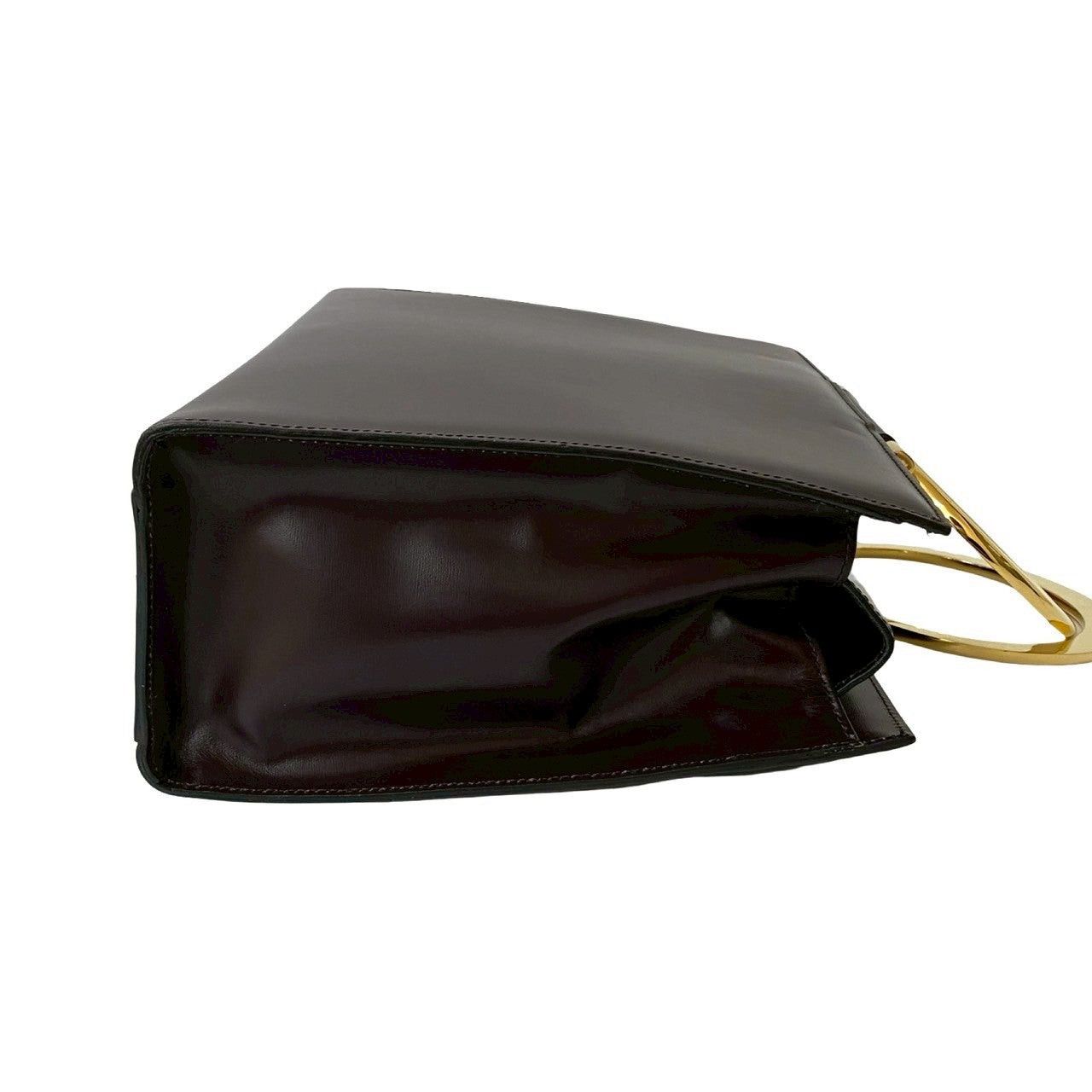 Celine Celine Handbag Brown Leather Size ONE SIZE - 6 Thumbnail