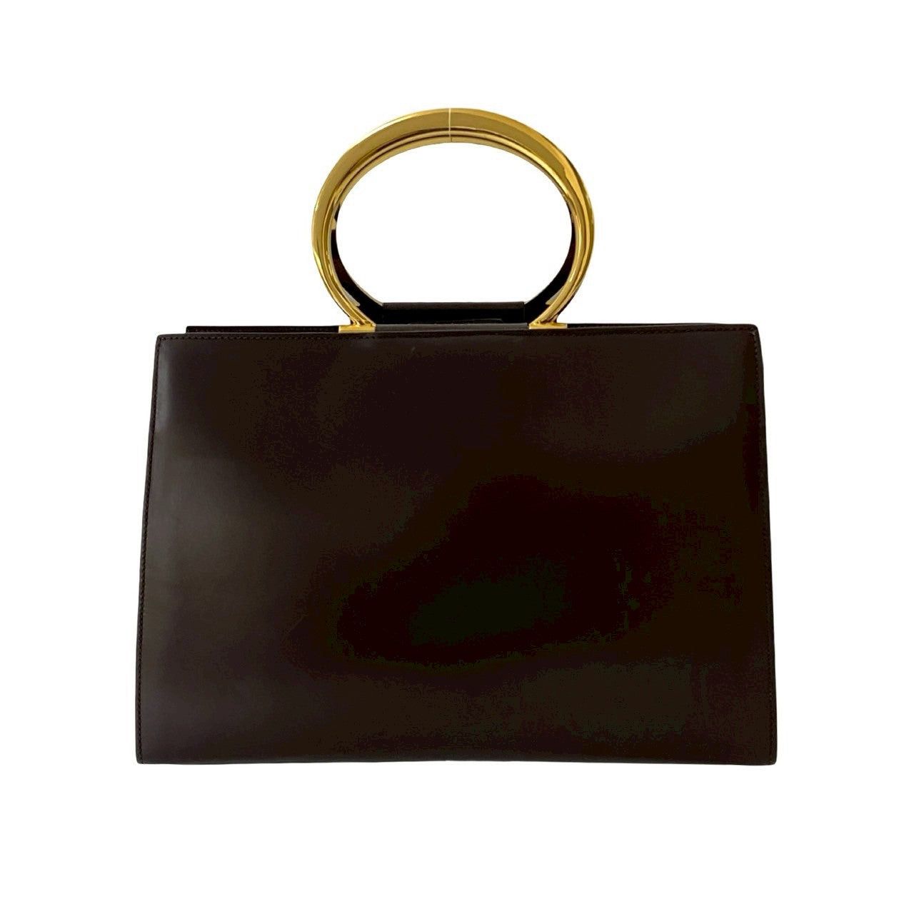 Celine Celine Handbag Brown Leather Size ONE SIZE - 3 Thumbnail