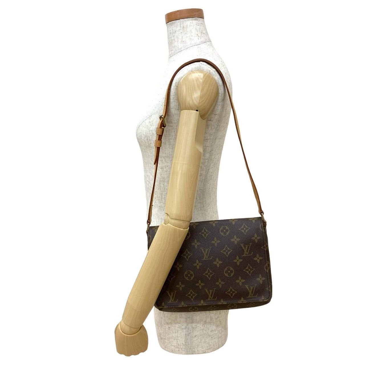 Louis Vuitton Louis Vuitton Shoulder Bag Brown Leather Size ONE SIZE - 2 Thumbnail