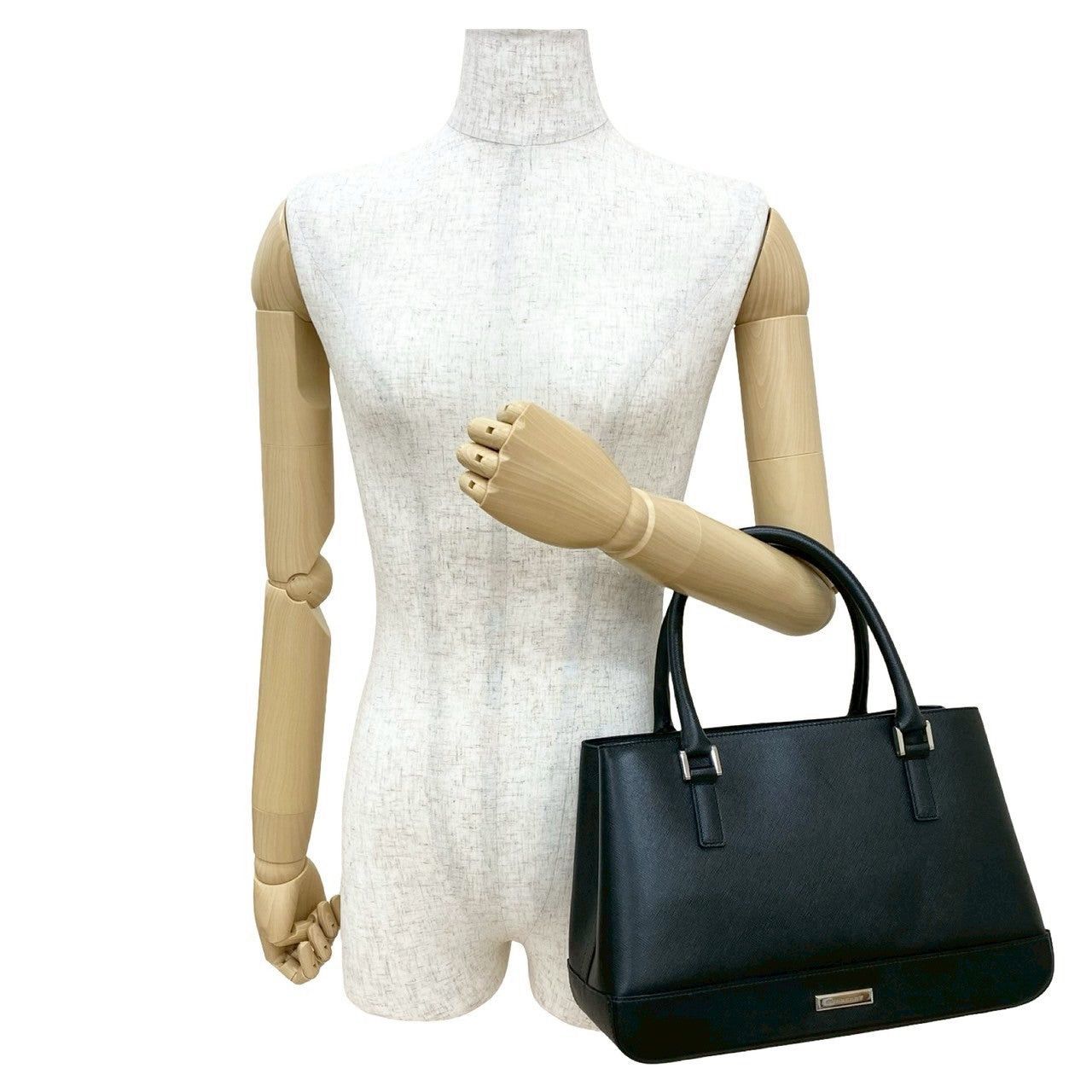 Burberry Burberry Handbag Black Leather Size ONE SIZE - 2 Thumbnail