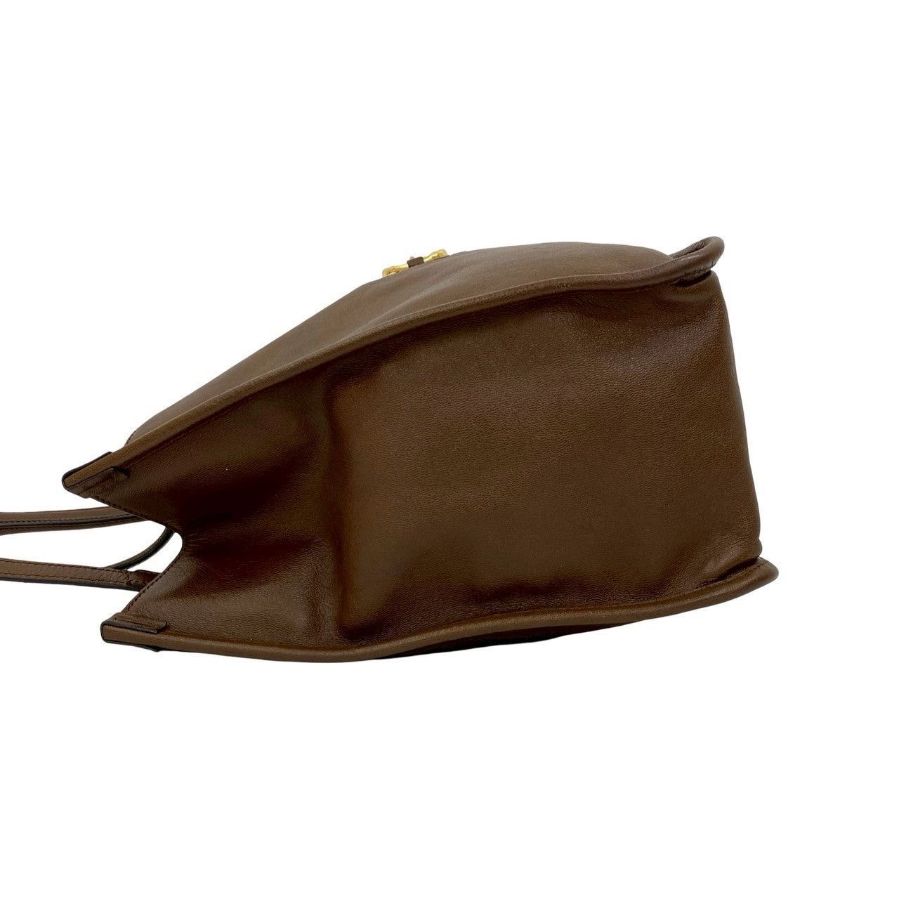 Gucci Gucci Tote Bag Brown Leather Size ONE SIZE - 5 Thumbnail