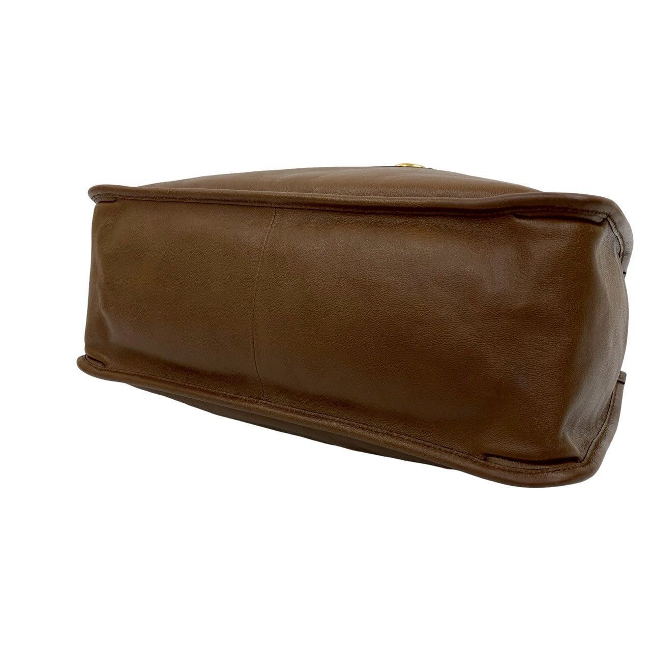 Gucci Gucci Tote Bag Brown Leather Size ONE SIZE - 8 Thumbnail