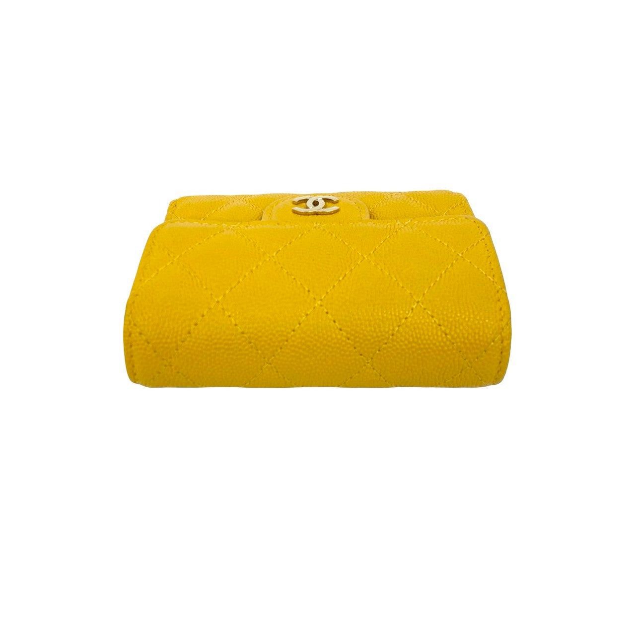 Chanel Chanel Yellow Leather Size ONE SIZE - 3 Thumbnail