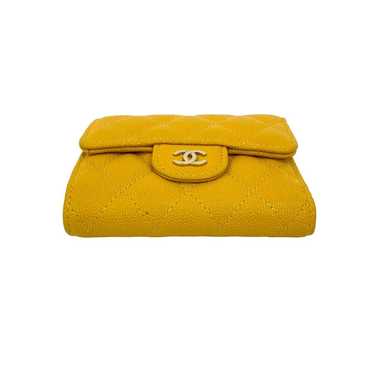Chanel Chanel Yellow Leather Size ONE SIZE - 6 Thumbnail