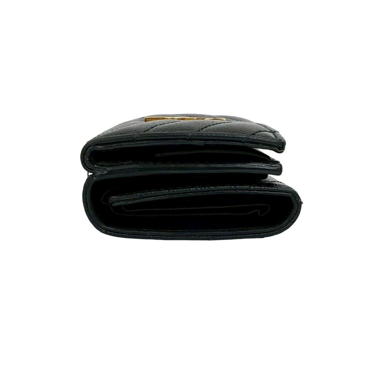 Yves Saint Laurent Yves Saint Laurent Black Leather Size ONE SIZE - 5 Thumbnail