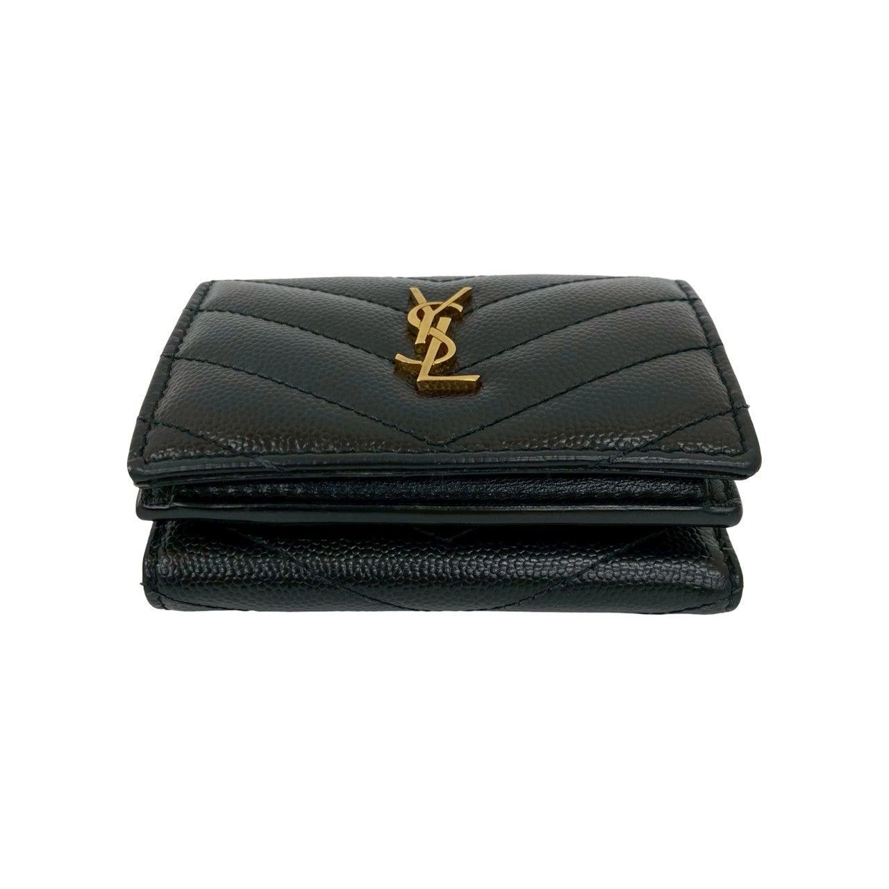 Yves Saint Laurent Yves Saint Laurent Black Leather Size ONE SIZE - 6 Thumbnail