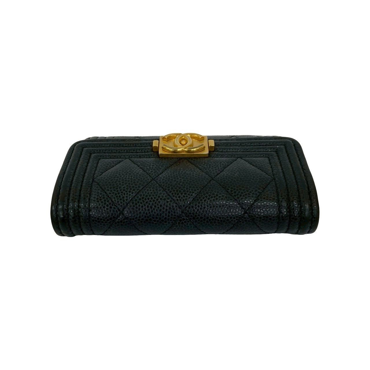 Chanel Chanel Black Leather Size ONE SIZE - 3 Thumbnail