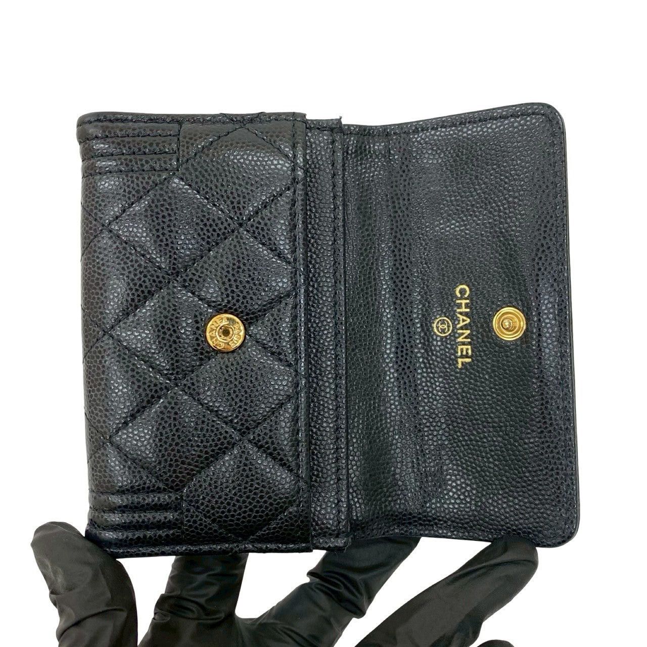 Chanel Chanel Black Leather Size ONE SIZE - 7 Thumbnail
