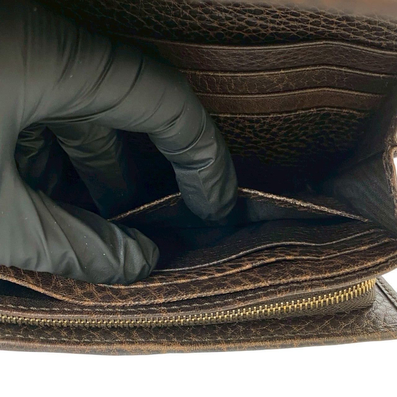 Gucci Gucci Neutrals Leather Size ONE SIZE - 9 Thumbnail