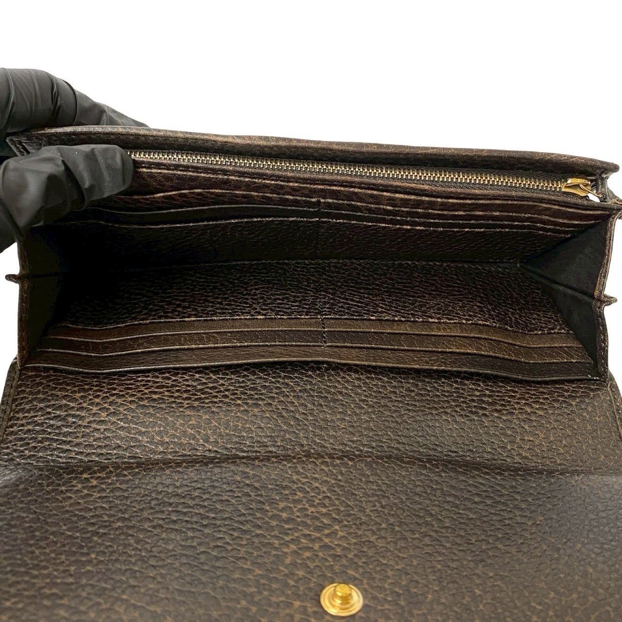 Gucci Gucci Neutrals Leather Size ONE SIZE - 8 Thumbnail