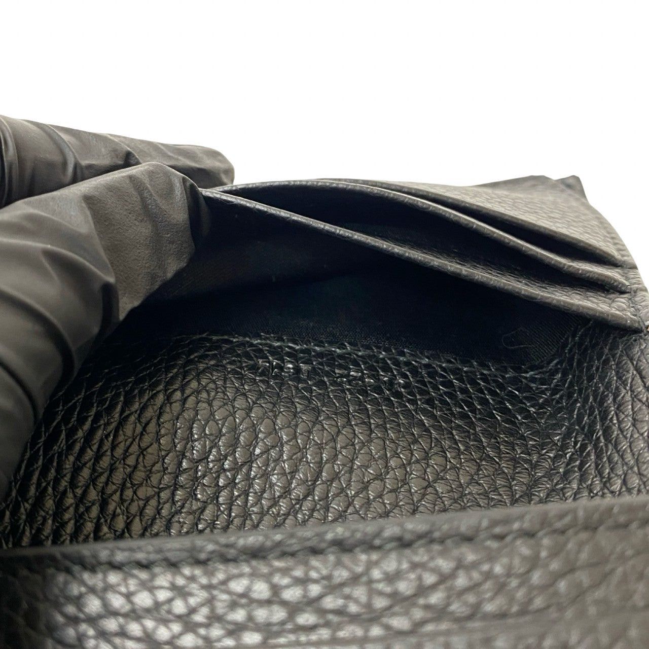 Salvatore Ferragamo Salvatore Ferragamo Black Leather Size ONE SIZE - 9 Thumbnail