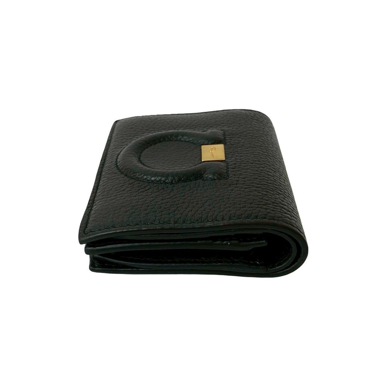 Salvatore Ferragamo Salvatore Ferragamo Black Leather Size ONE SIZE - 4 Thumbnail