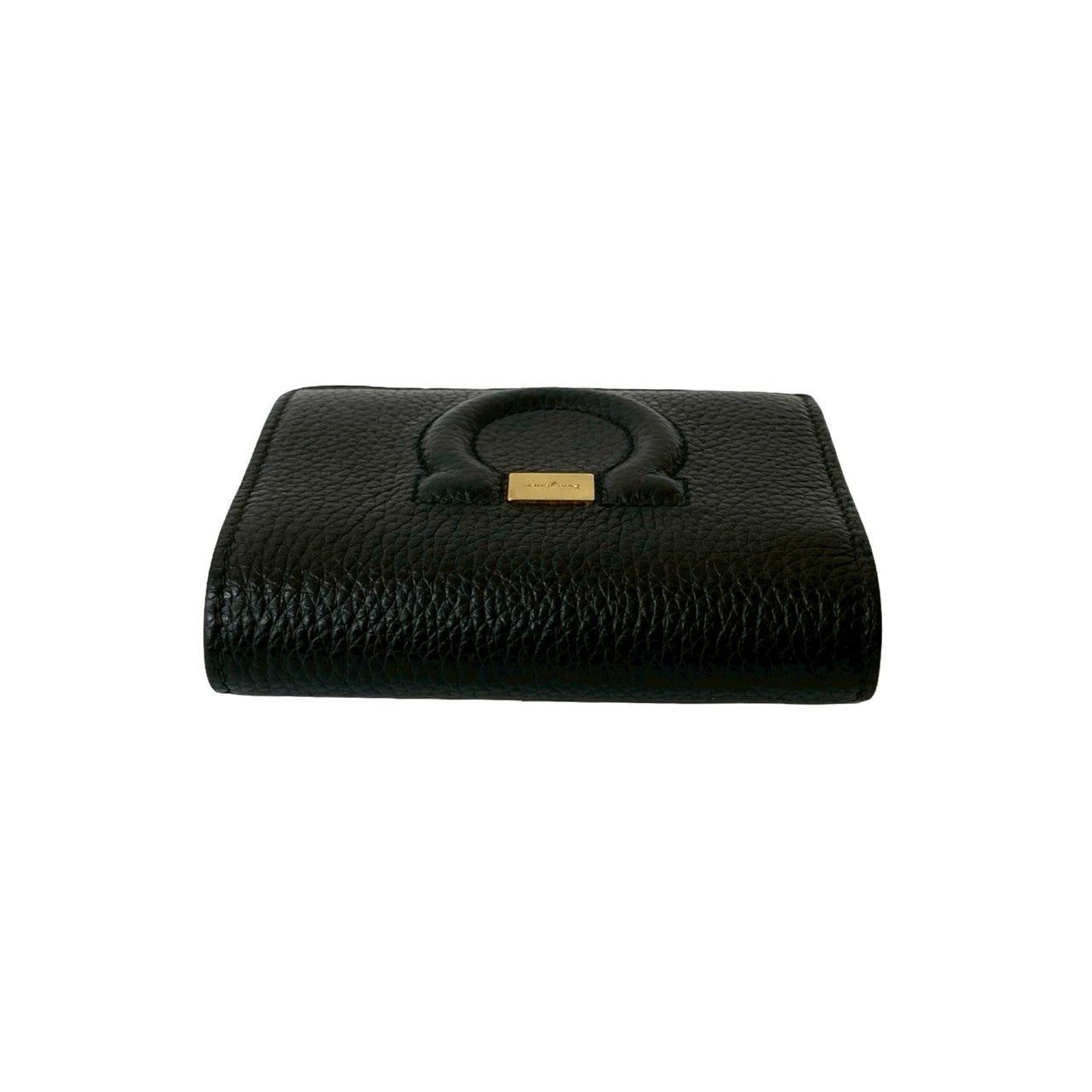 Salvatore Ferragamo Salvatore Ferragamo Black Leather Size ONE SIZE - 3 Thumbnail
