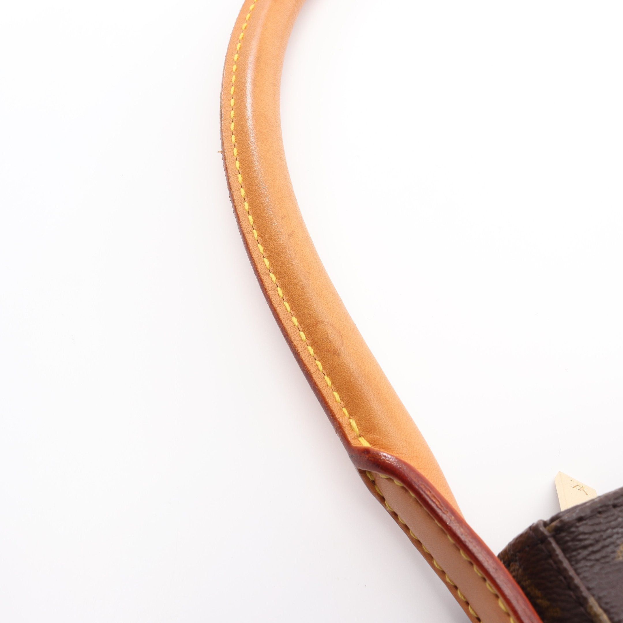 Louis Vuitton Louis Vuitton Looping Mm Monogram Shoulder Bag Leather Brown Size ONE SIZE - 11 Thumbnail