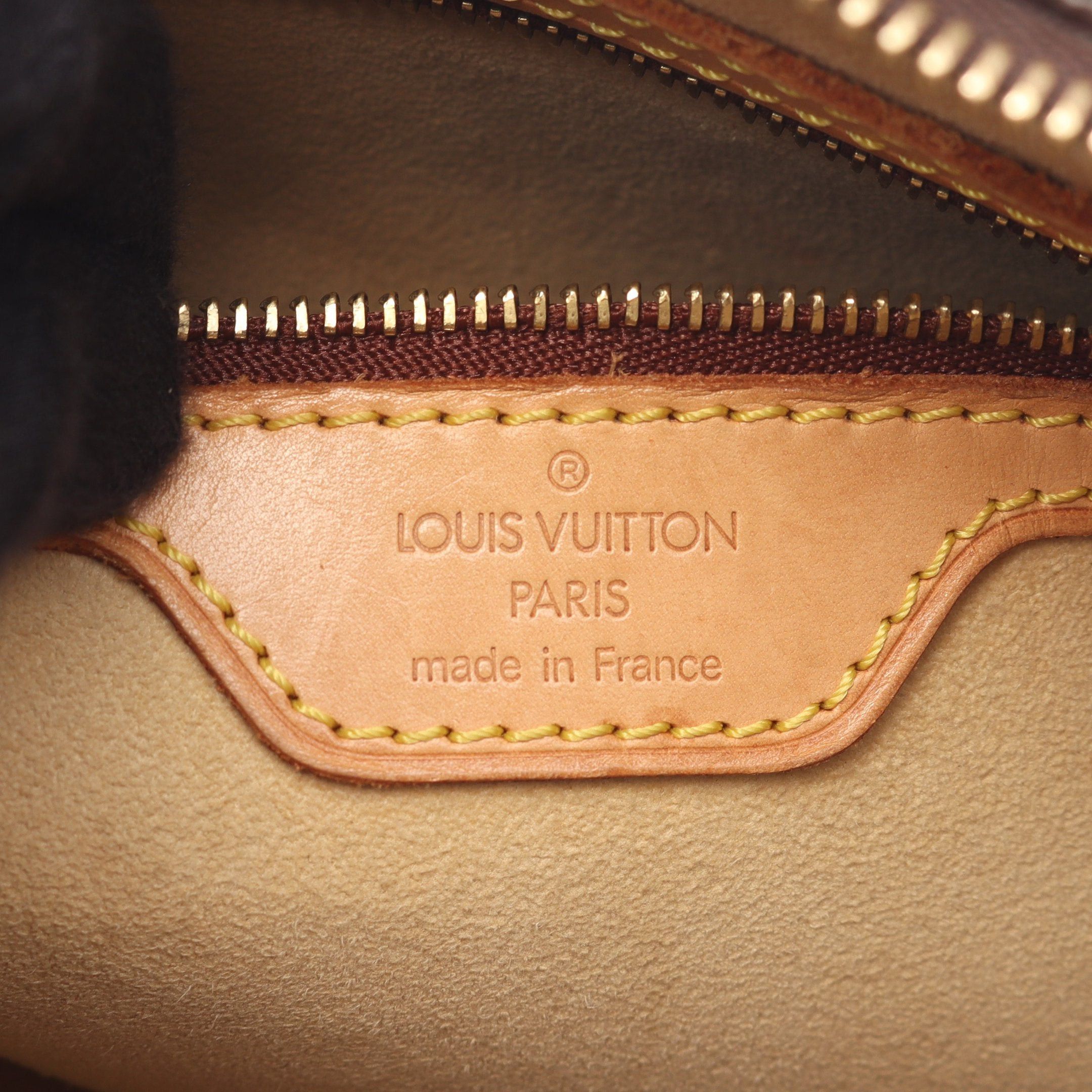 Louis Vuitton Louis Vuitton Looping Mm Monogram Shoulder Bag Leather Brown Size ONE SIZE - 4 Thumbnail