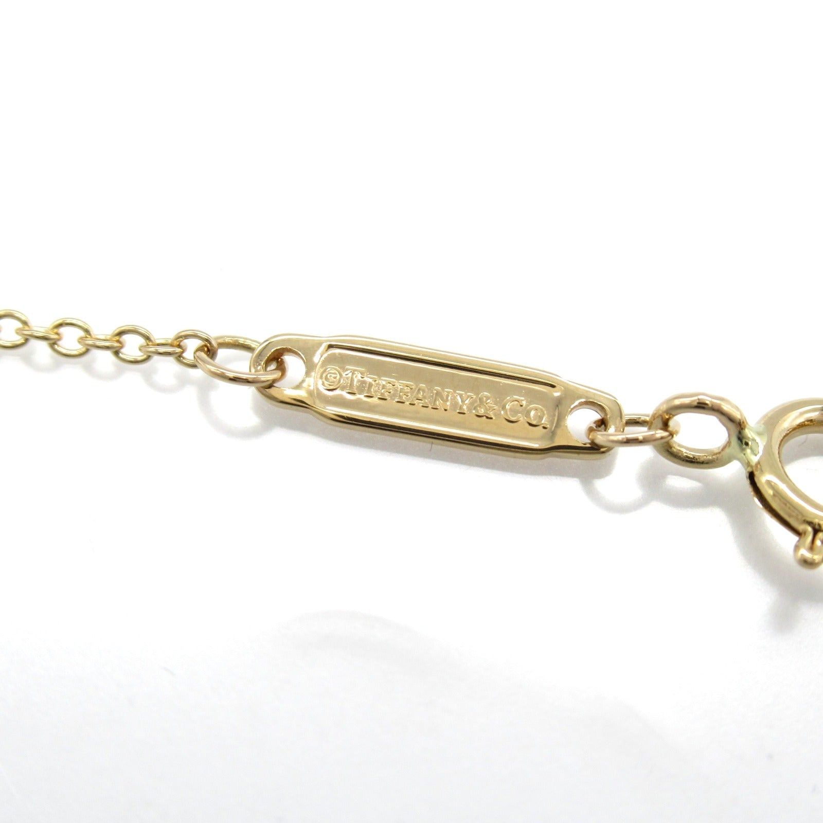 Tiffany & Co. Tiffany Co T Smile Mini Necklace K18Pg (Pink Gold) Gold Size ONE SIZE - 4 Thumbnail