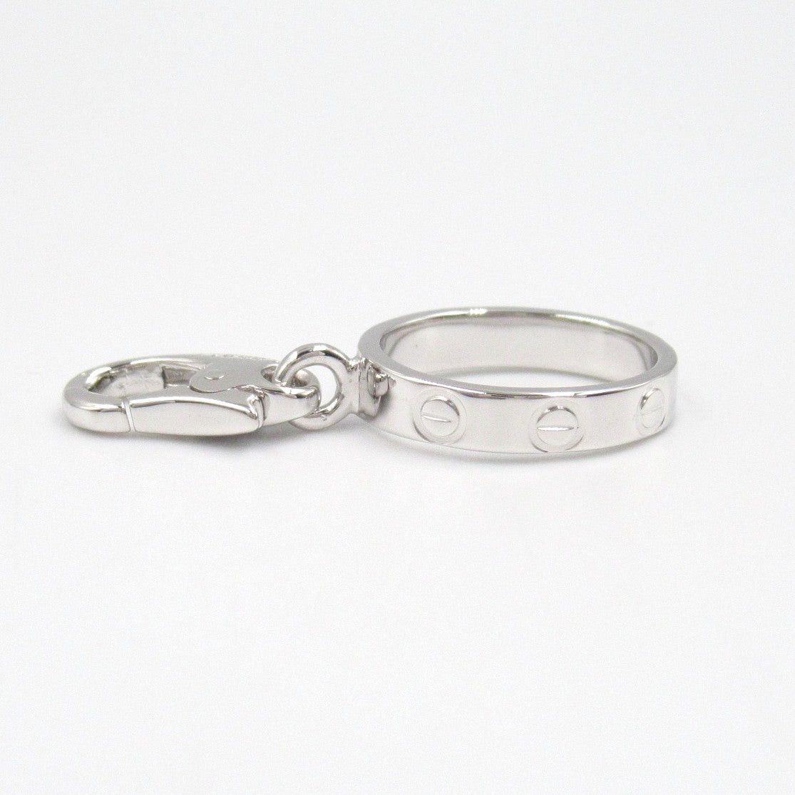 Cartier Cartier Love Charm Pendant Top K18Wg (White Gold) Silver Size ONE SIZE - 5 Thumbnail