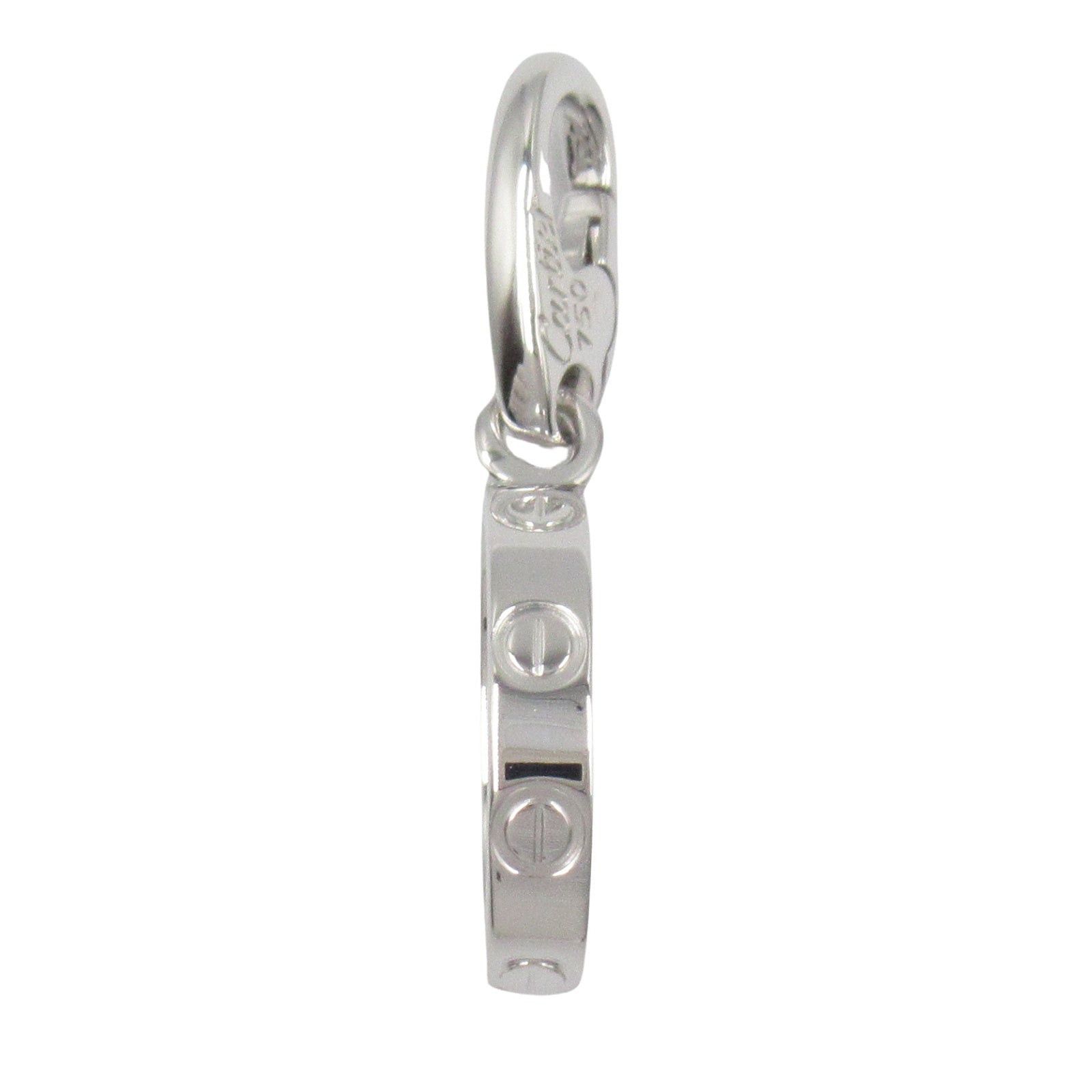 Cartier Cartier Love Charm Pendant Top K18Wg (White Gold) Silver Size ONE SIZE - 2 Thumbnail
