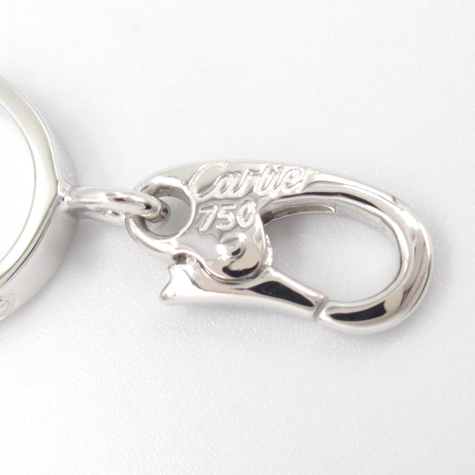 Cartier Cartier Love Charm Pendant Top K18Wg (White Gold) Silver Size ONE SIZE - 4 Thumbnail