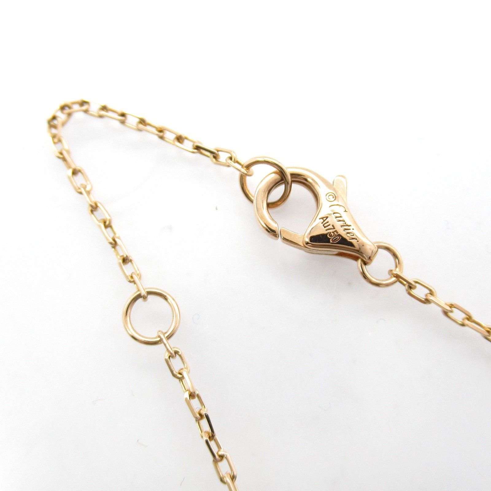 Cartier Cartier Trinity Heart Necklace K18 (Yellow Gold) K18Wg (White (Pink Gold)/Diamond Gold Size ONE SIZE - 4 Thumbnail
