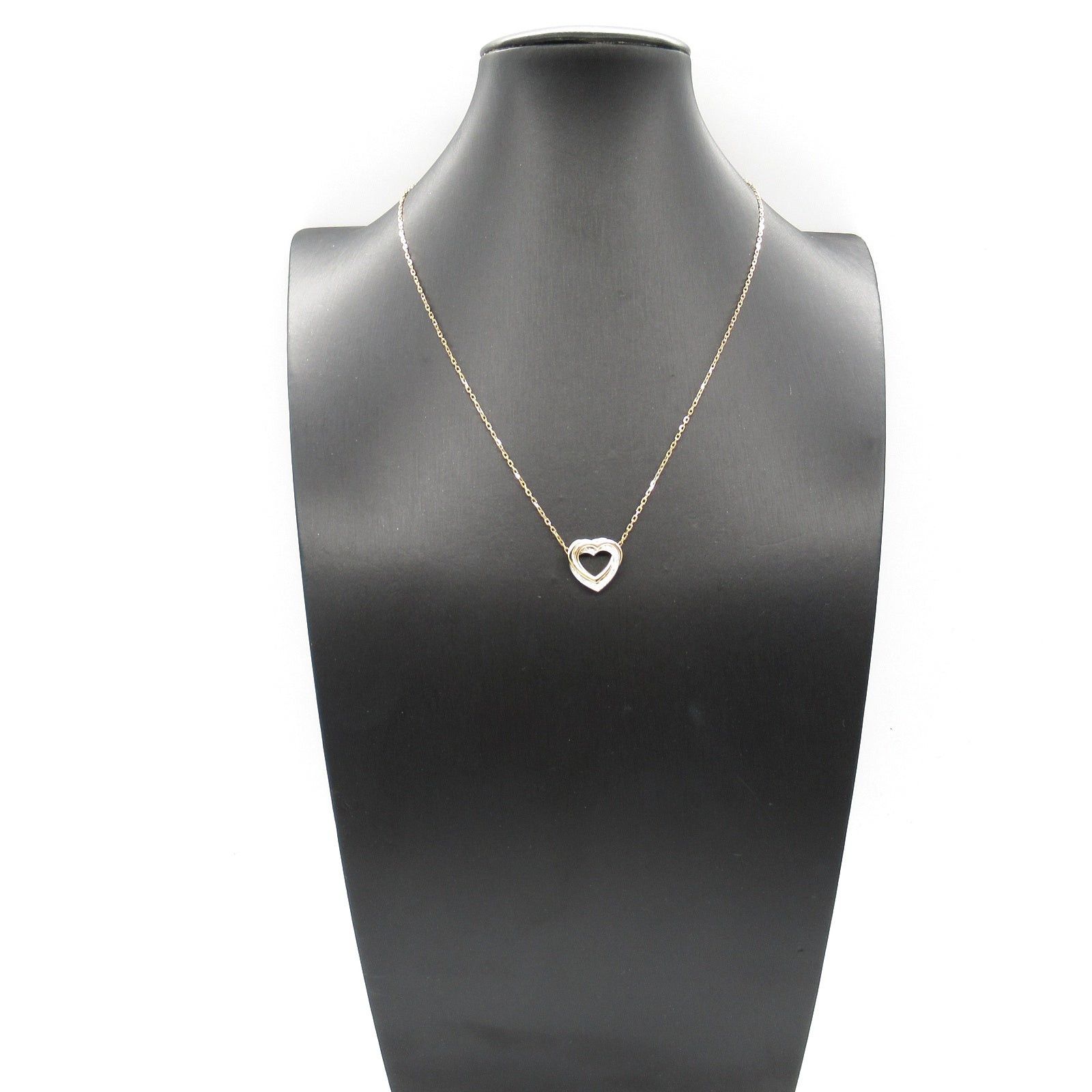 Cartier Cartier Trinity Heart Necklace K18 (Yellow Gold) K18Wg (White (Pink Gold)/Diamond Gold Size ONE SIZE - 6 Thumbnail